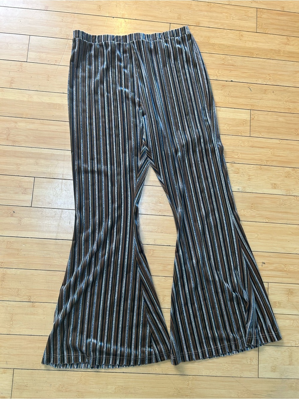 Natural Life velvet style flare pants